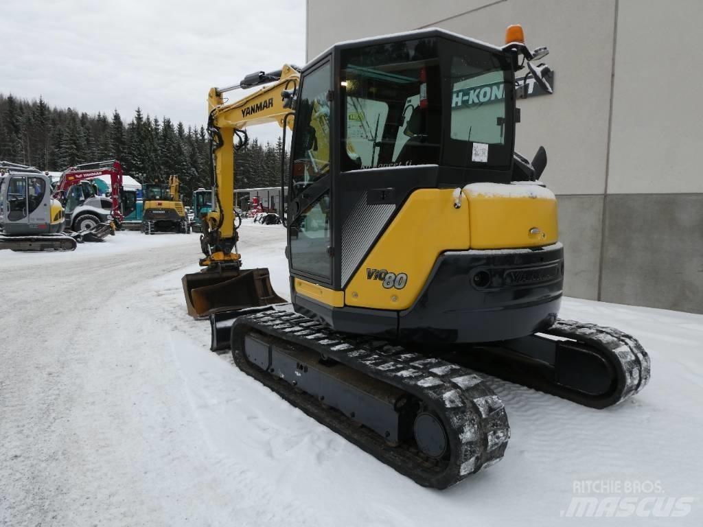 Yanmar Vio 80-1A Mini excavators  7t - 12t