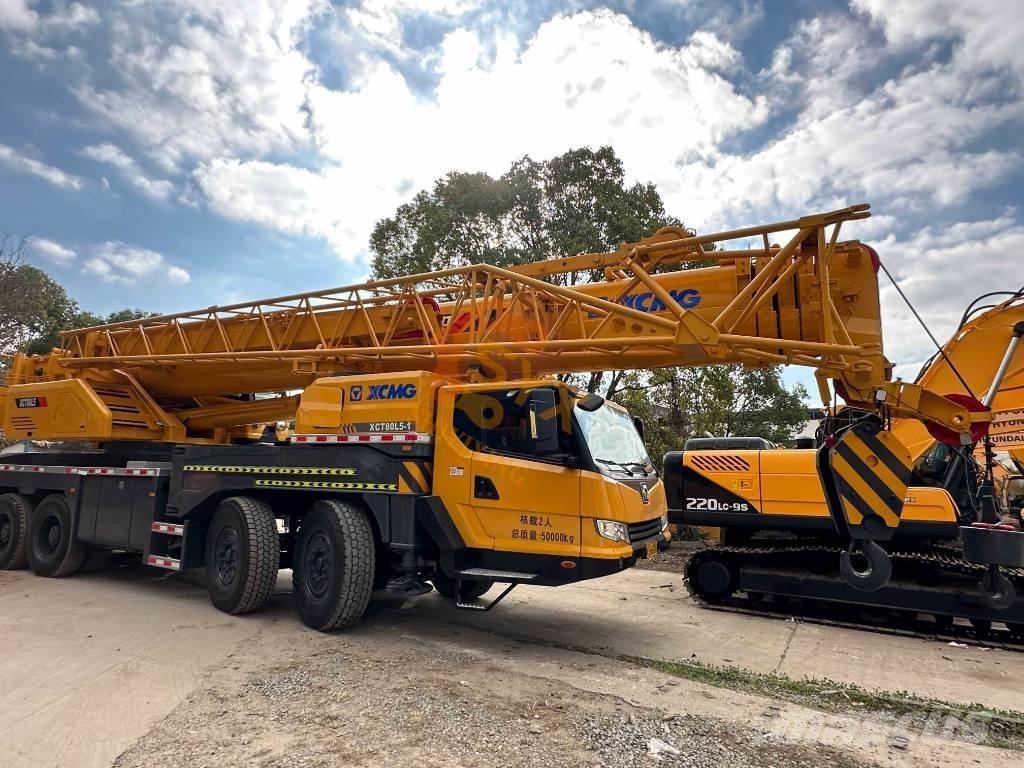XCMG XCT 80 All terrain cranes