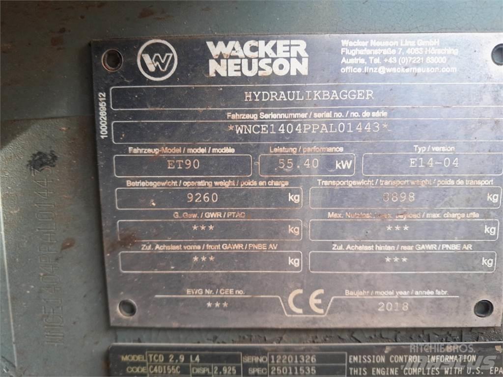 Wacker Neuson ET90 Mini excavators < 7t (Mini diggers)