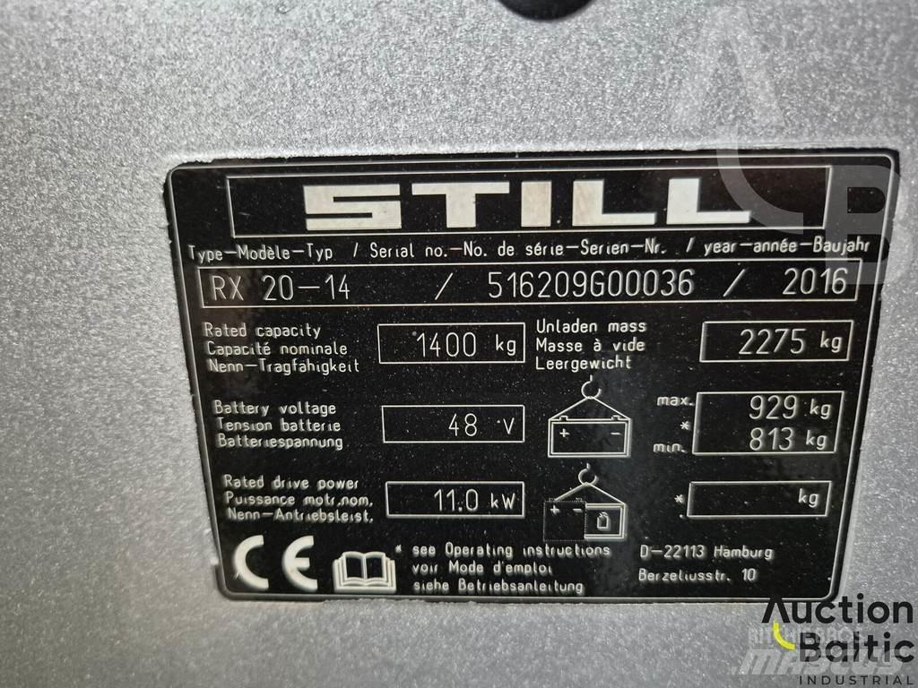 Still RX20-14 Electric forklift trucks