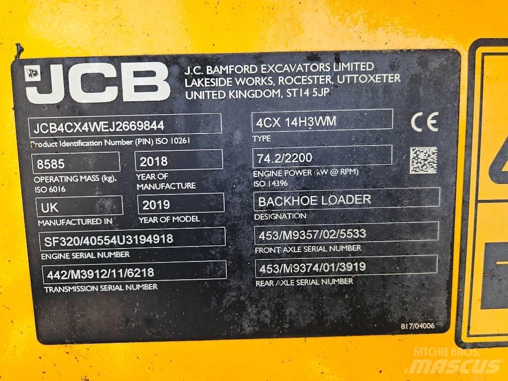 JCB 4 CX Eco Backhoe