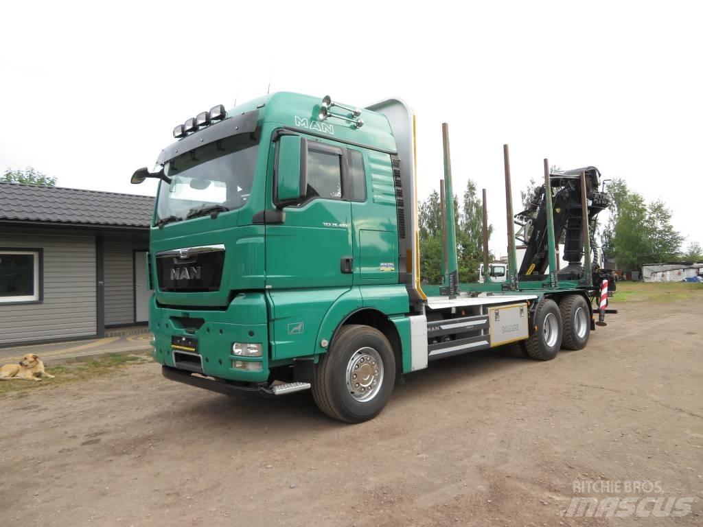 MAN 33 480 Timber trucks