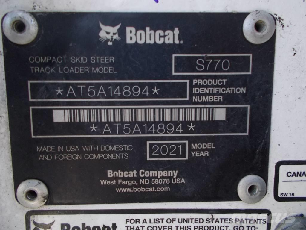 Bobcat S770 Skid steer loaders