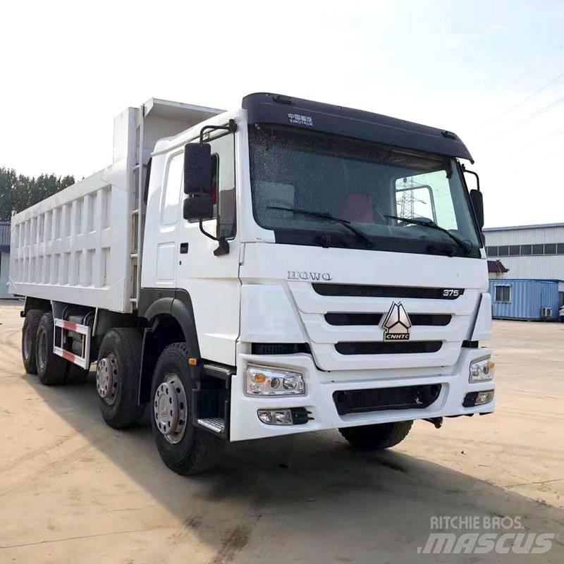 Howo 375 8x4 Tipper trucks