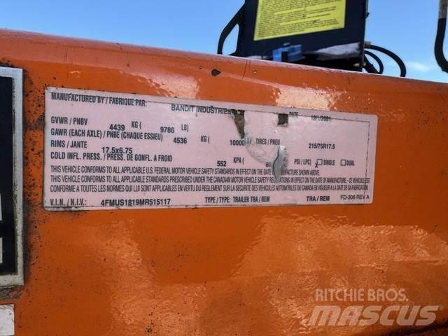 Bandit 255XP Waste Shredders