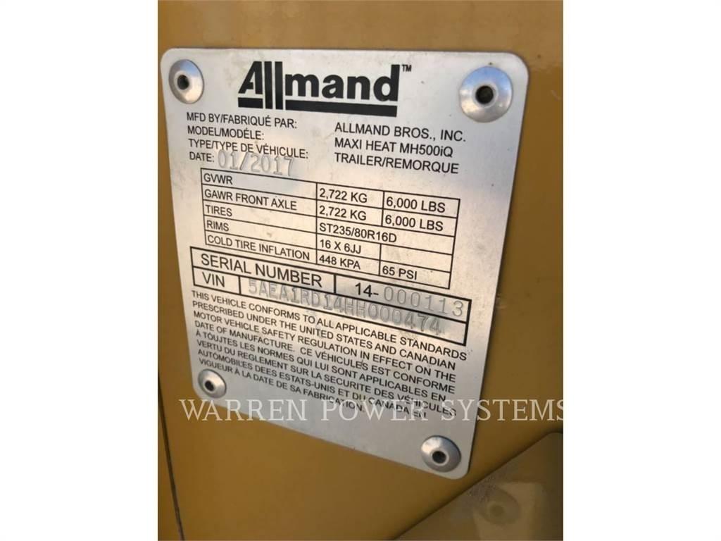 Allmand MH500 Heating and thawing equipment