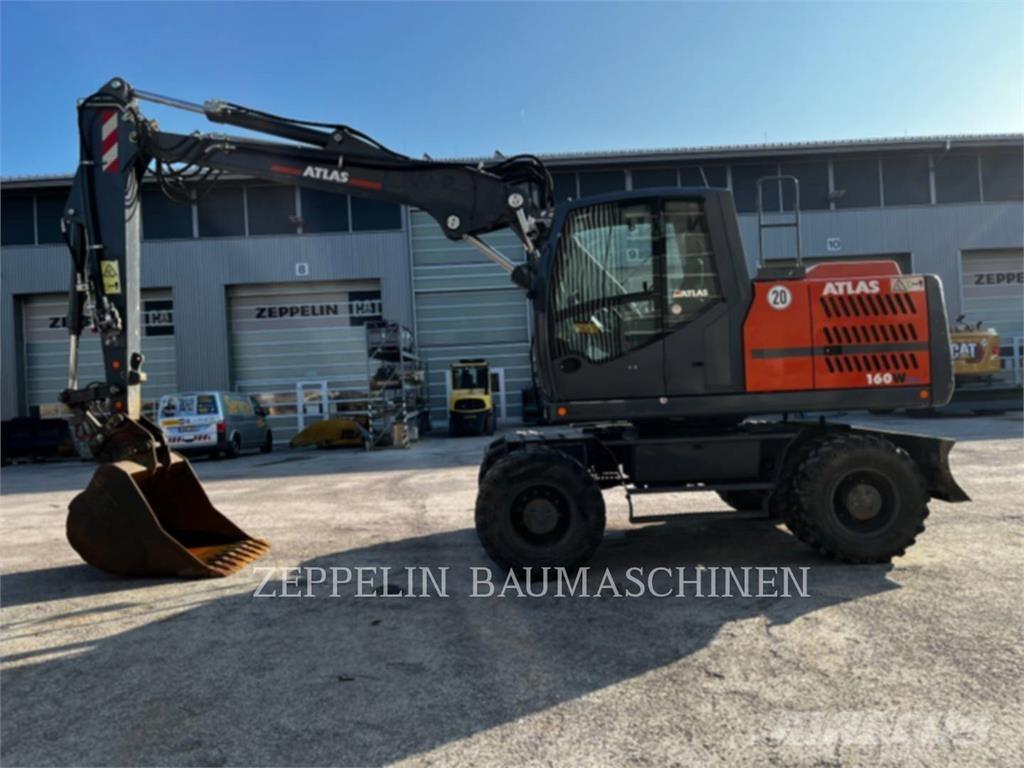 Atlas 160W Wheeled excavators