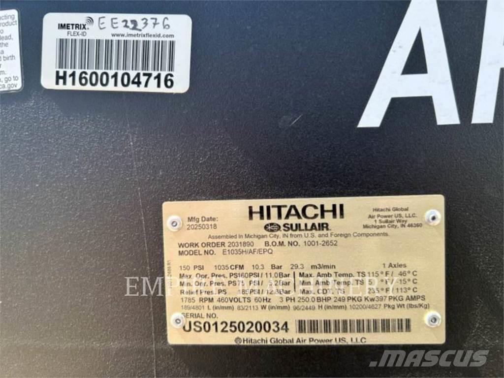 Atlas Copco E1035HAF Compressors