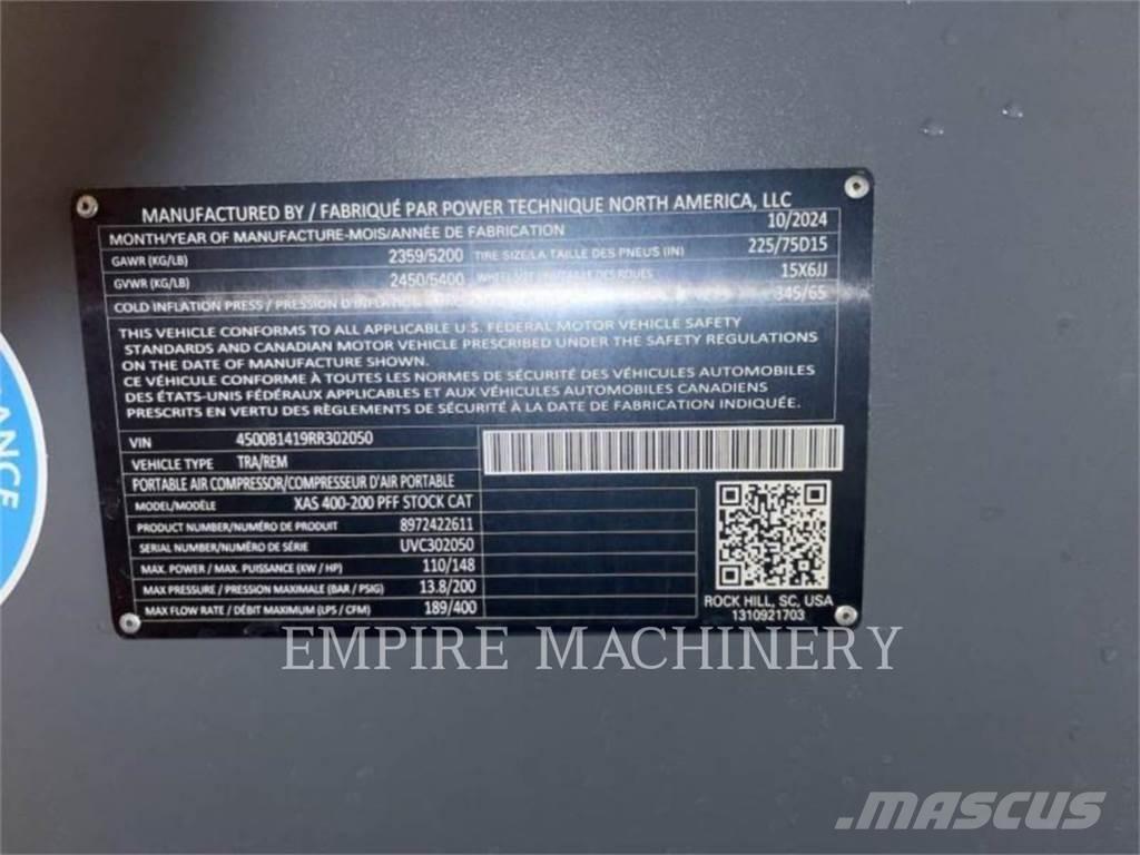Atlas Copco XAS400CD Compressors