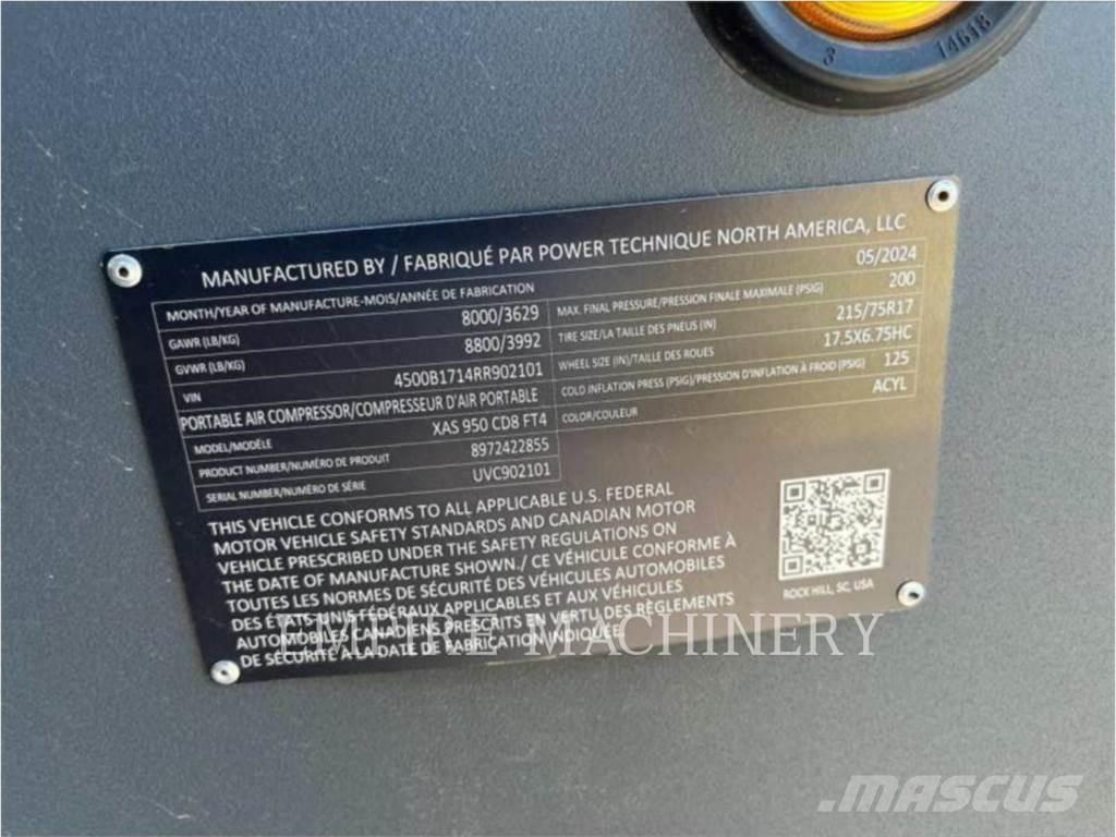 Atlas Copco XAS950CD Compressors