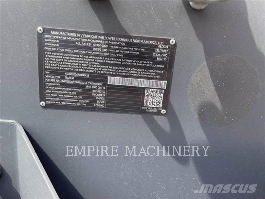 Atlas Copco XRVS1000CD Compressors