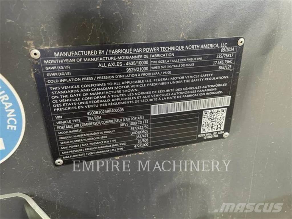 Atlas Copco XRVS1000CD Compressors