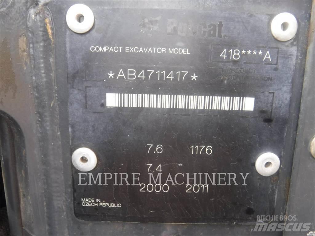 Bobcat 418 Crawler excavators
