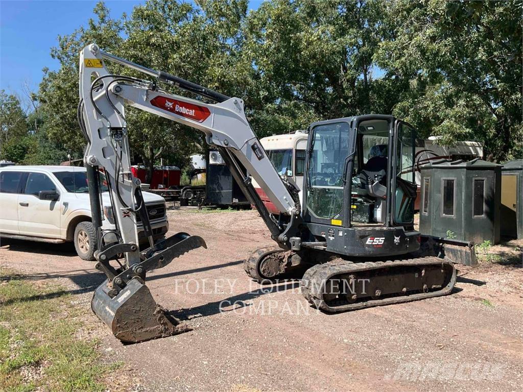 Bobcat E55 Mini excavators < 7t (Mini diggers)