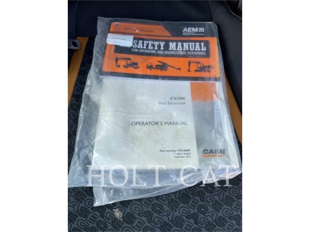 CASE CX80C Crawler excavators