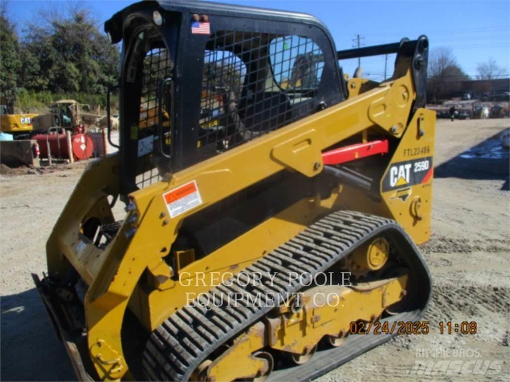 CAT 259D Crawler loaders