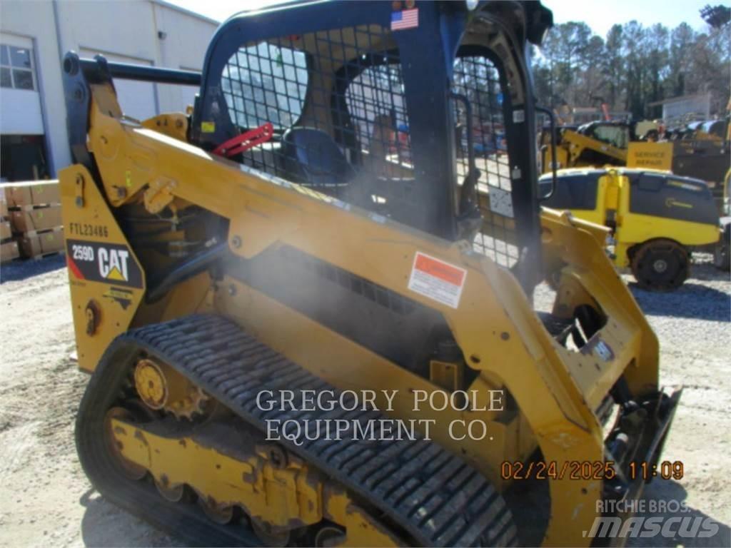 CAT 259D Crawler loaders