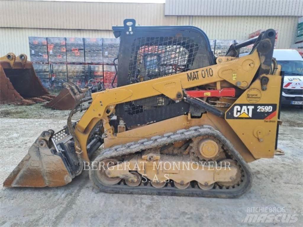 CAT 259D Crawler loaders