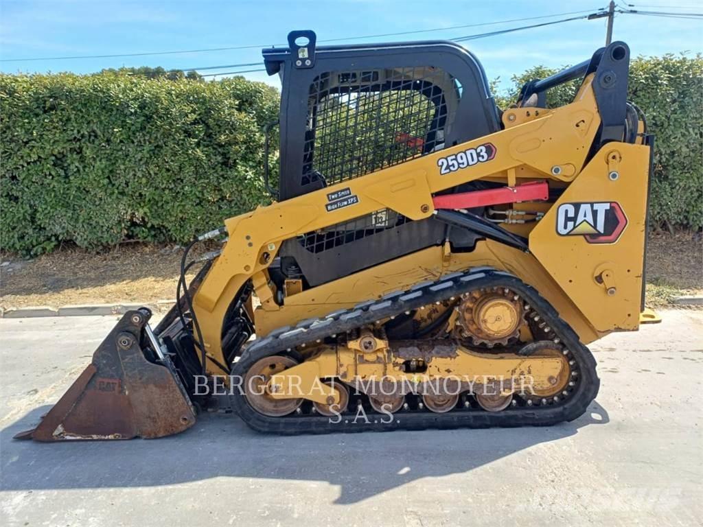 CAT 259D Crawler loaders