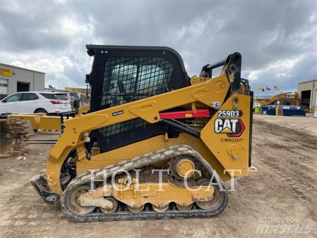 CAT 259D CAB Skid steer loaders