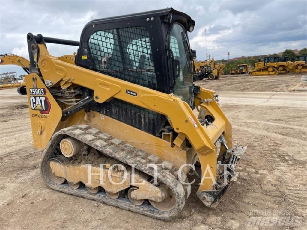 CAT 259D CAB Skid steer loaders