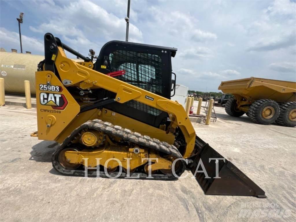 CAT 259D CAB Skid steer loaders