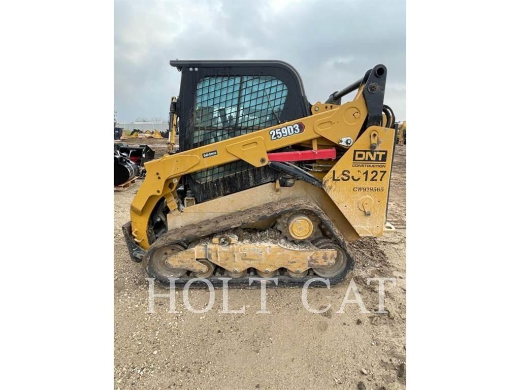 CAT 259D CAB Skid steer loaders