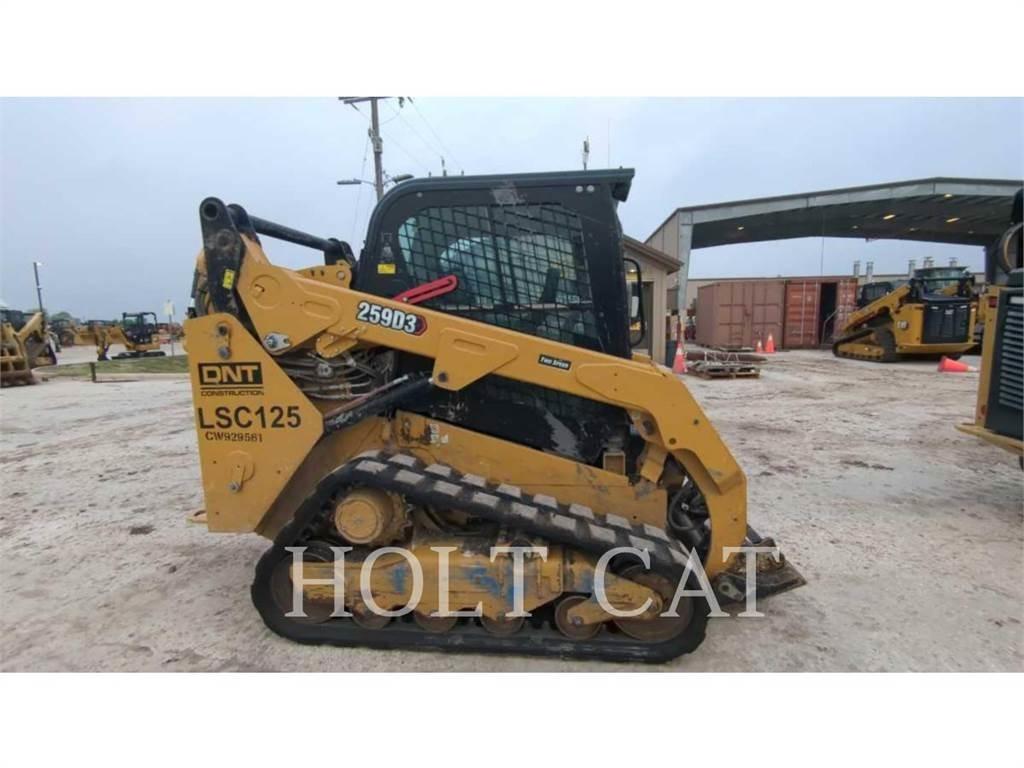 CAT 259D CAB Skid steer loaders