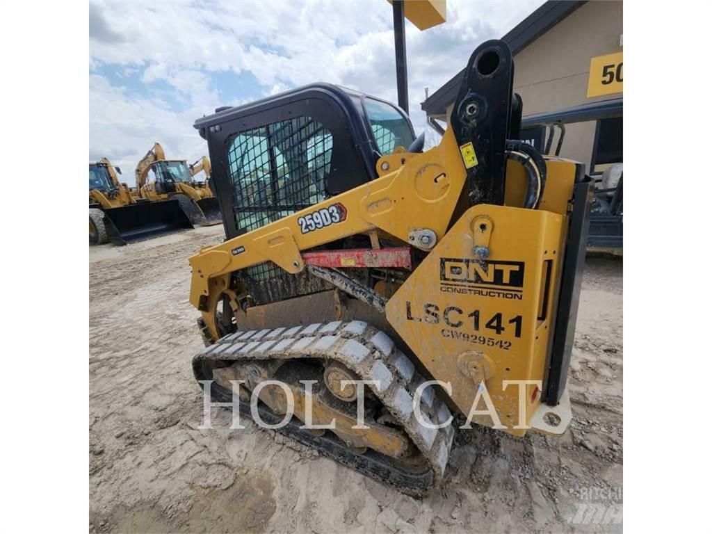 CAT 259D CAB Skid steer loaders