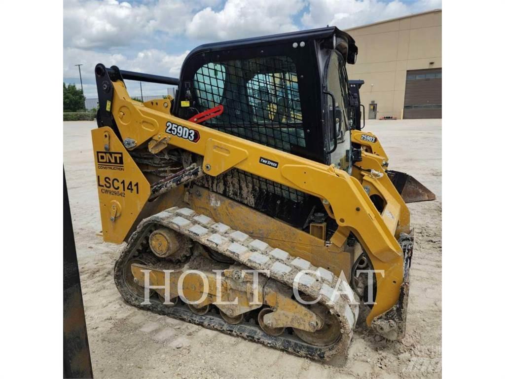 CAT 259D CAB Skid steer loaders