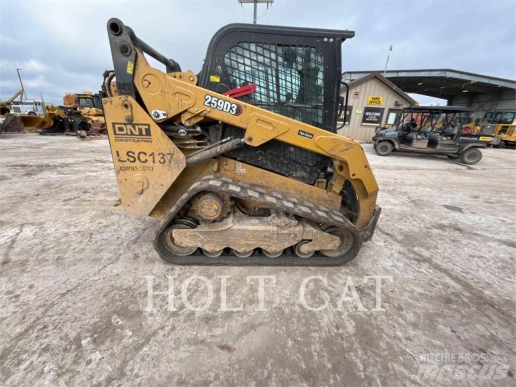 CAT 259D CAB Skid steer loaders