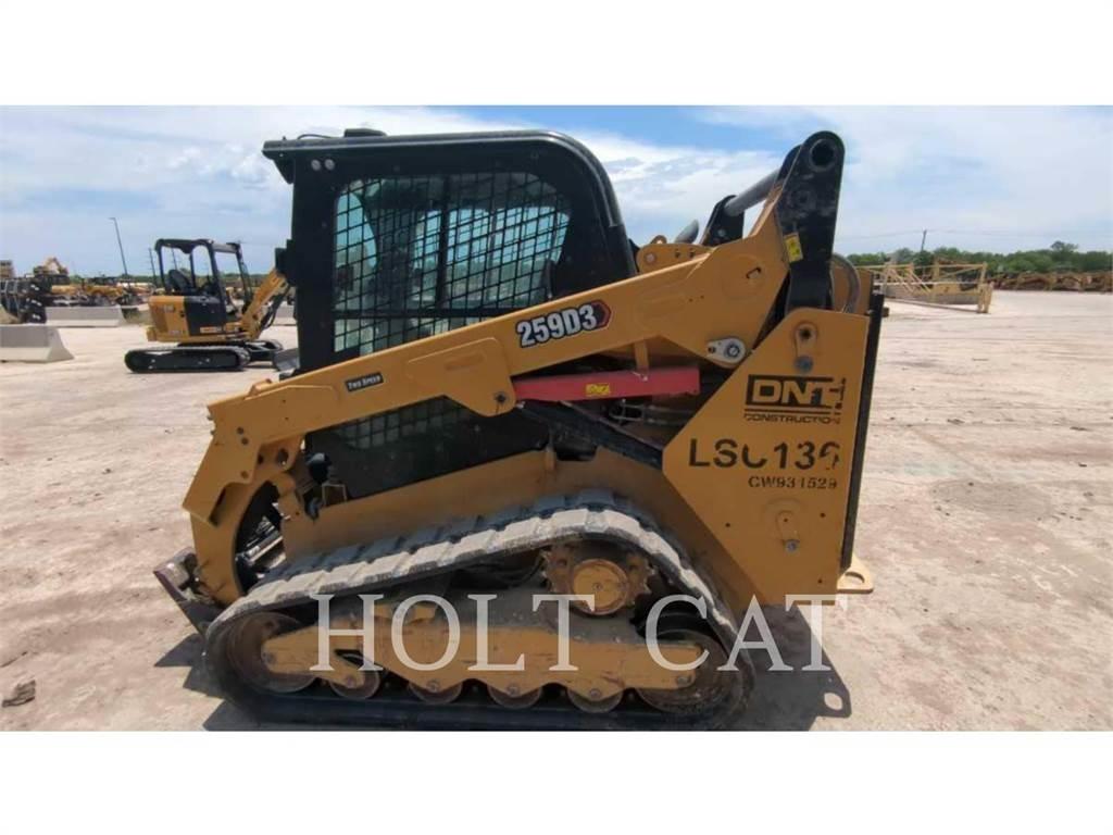 CAT 259D CAB Skid steer loaders