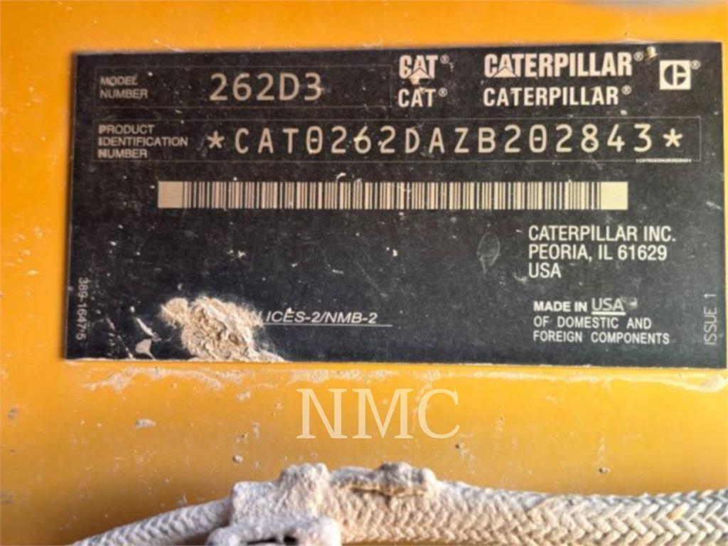 CAT 262D3 Skid steer loaders