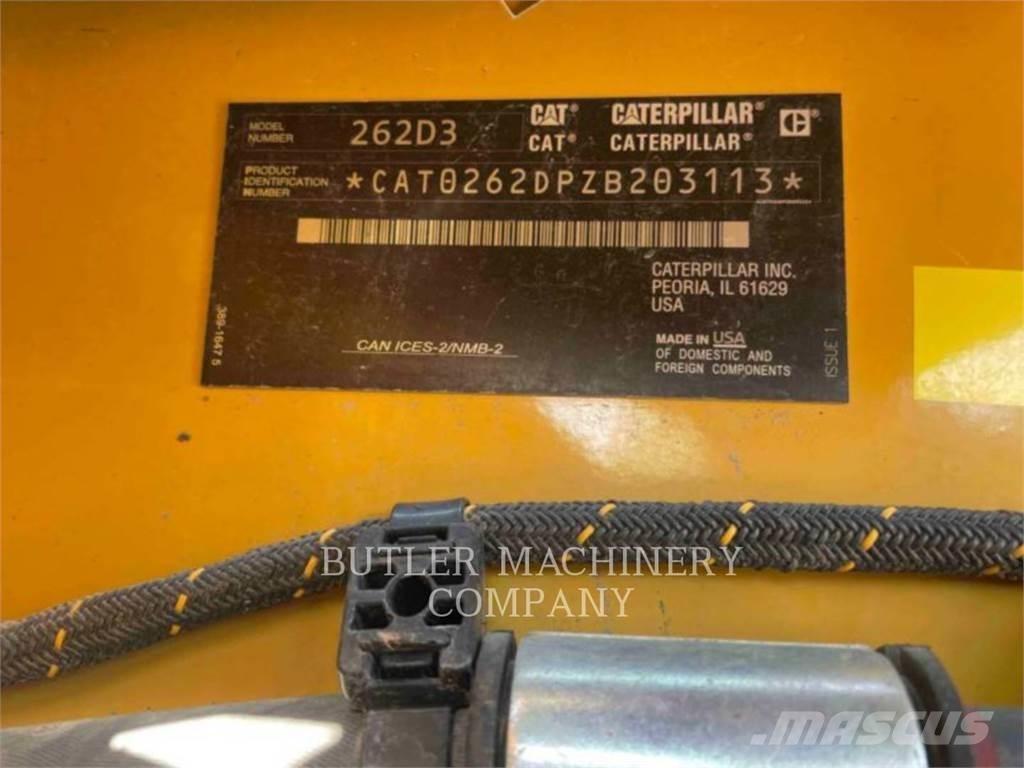 CAT 262D3 C3H3 Skid steer loaders