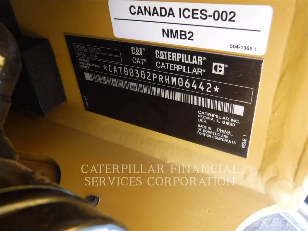 CAT 302-05CR Crawler excavators