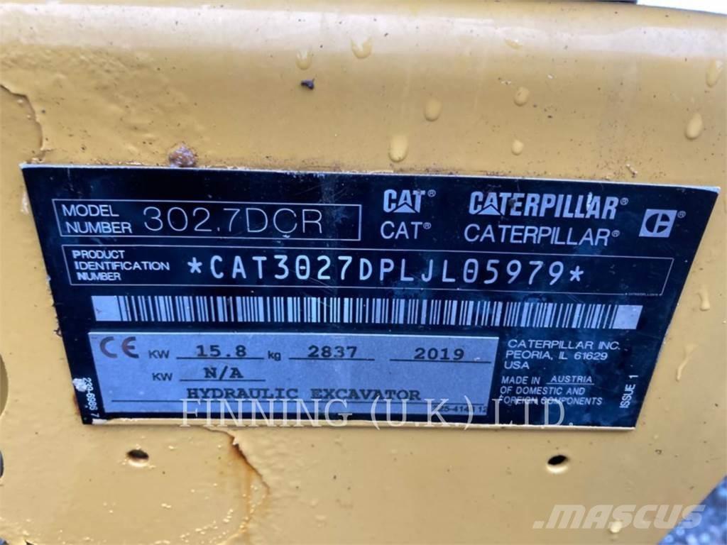 CAT 302.7D CAB Crawler excavators