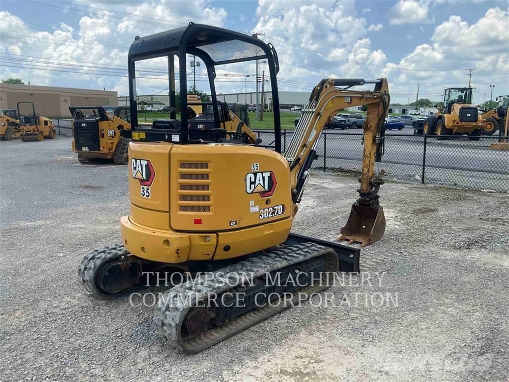 CAT 302.7DCR Crawler excavators