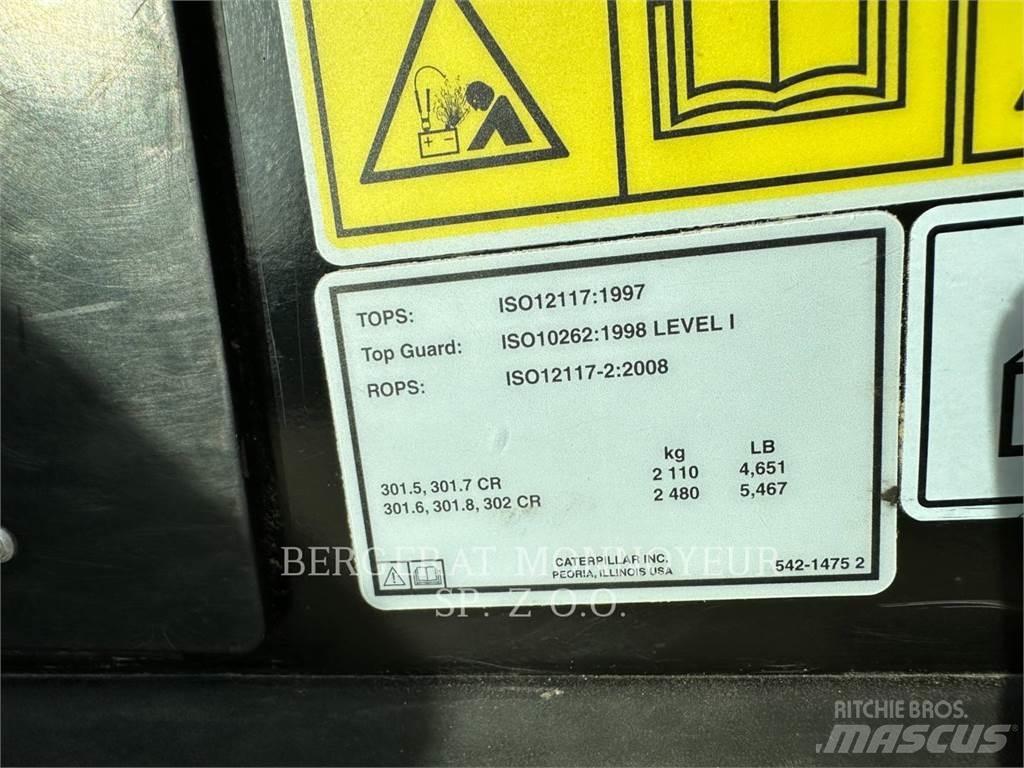 CAT 302CR Crawler excavators