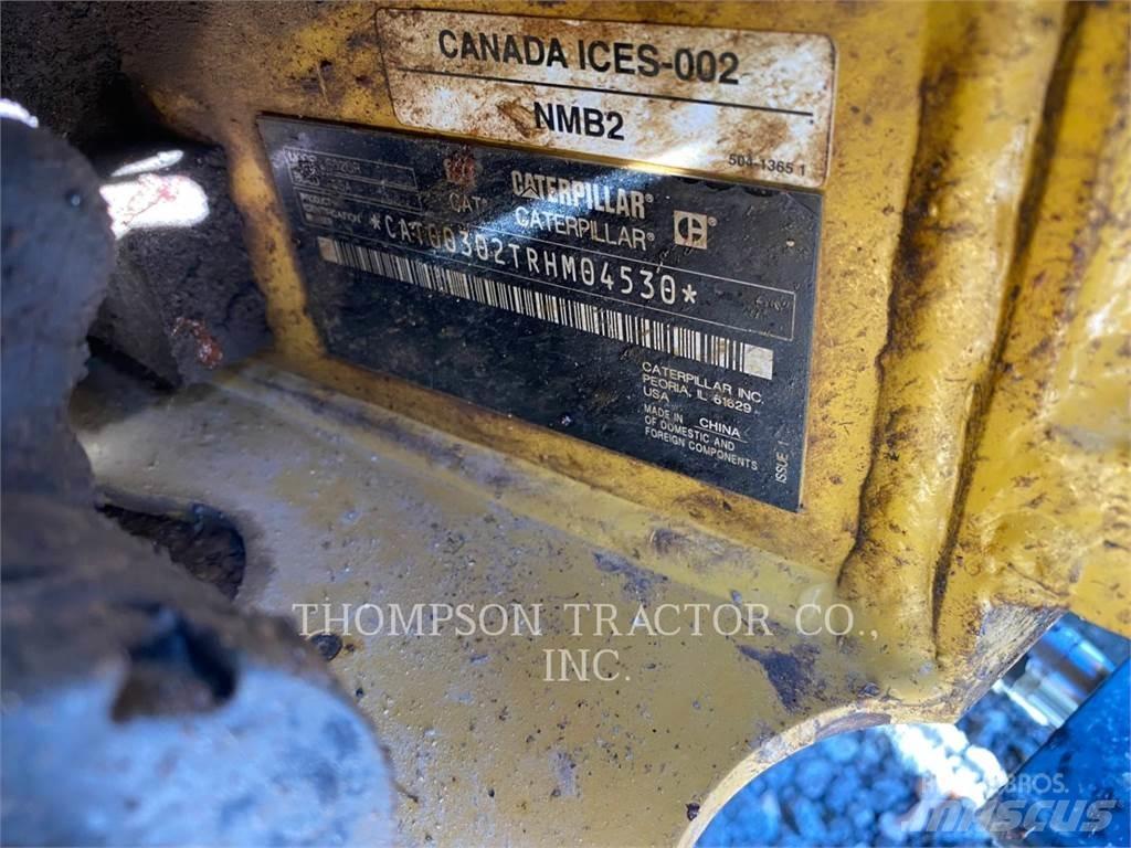 CAT 302CR Crawler excavators