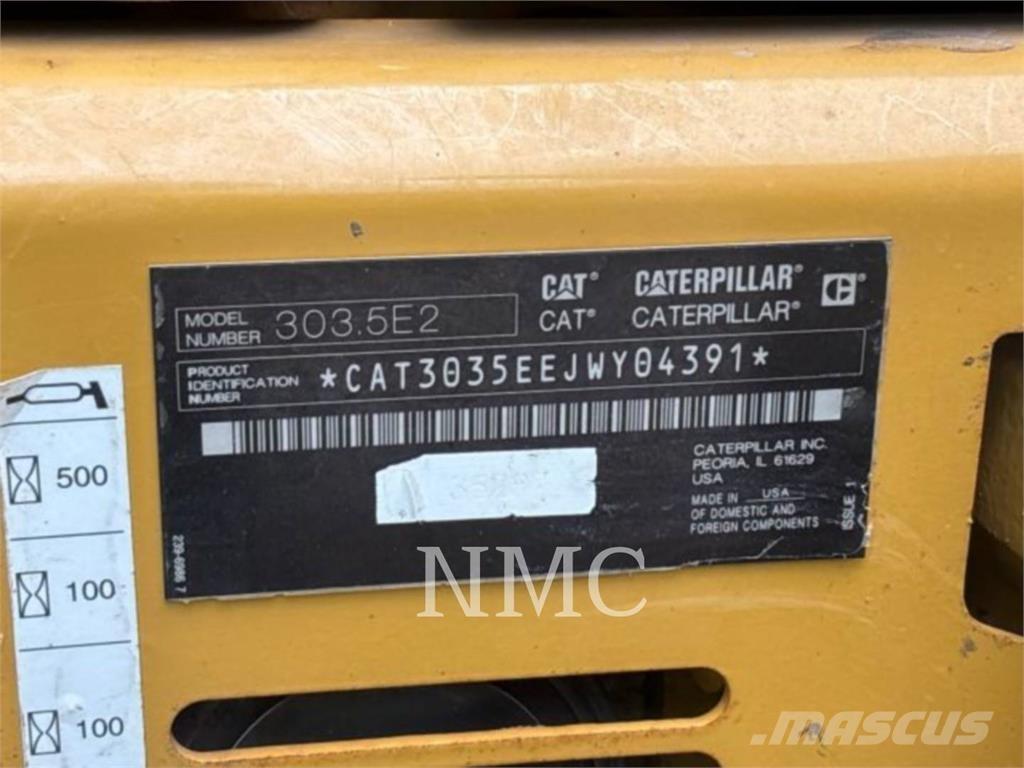 CAT 303.5E2 Crawler excavators