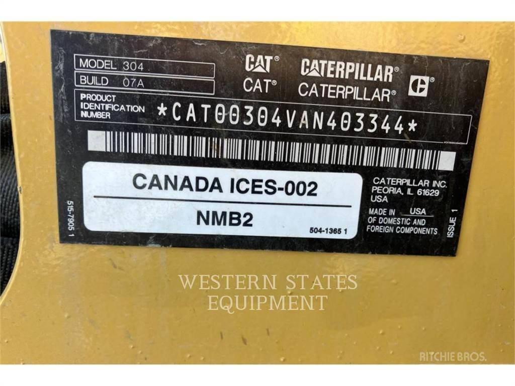 CAT 304 Crawler excavators