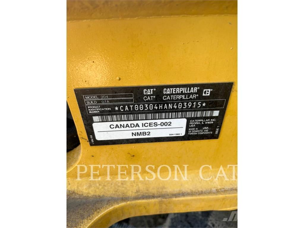 CAT 304 Crawler excavators