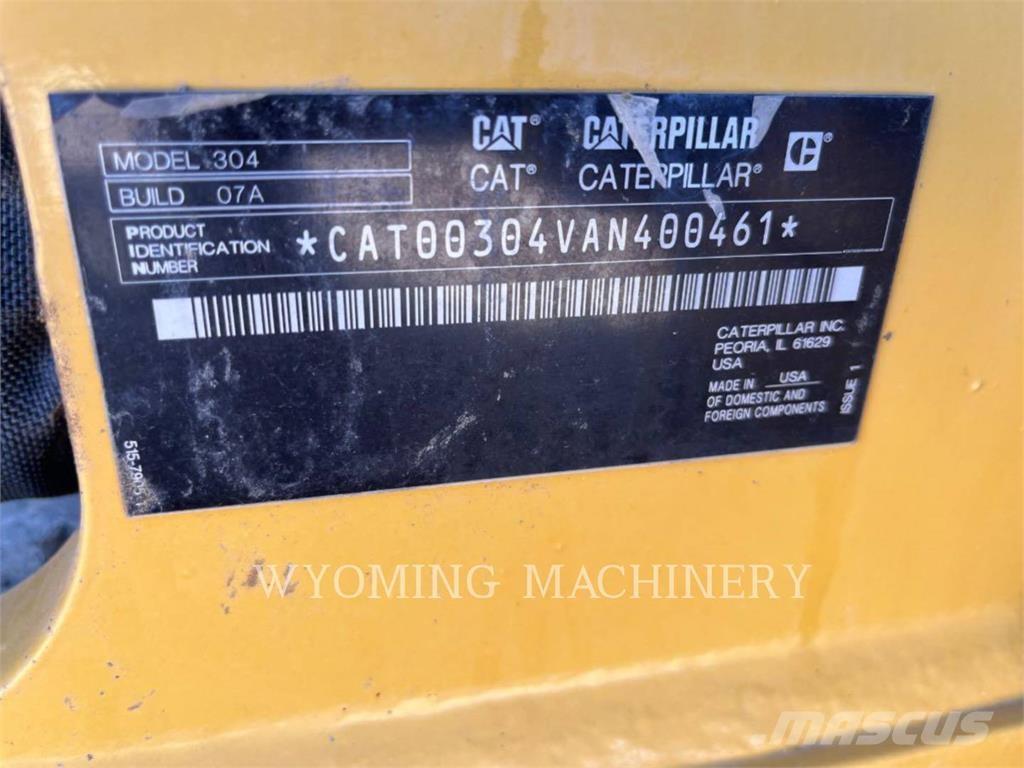 CAT 304 Crawler excavators