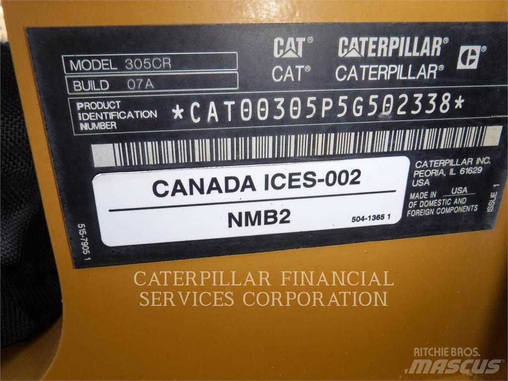 CAT 305-07CR Crawler excavators