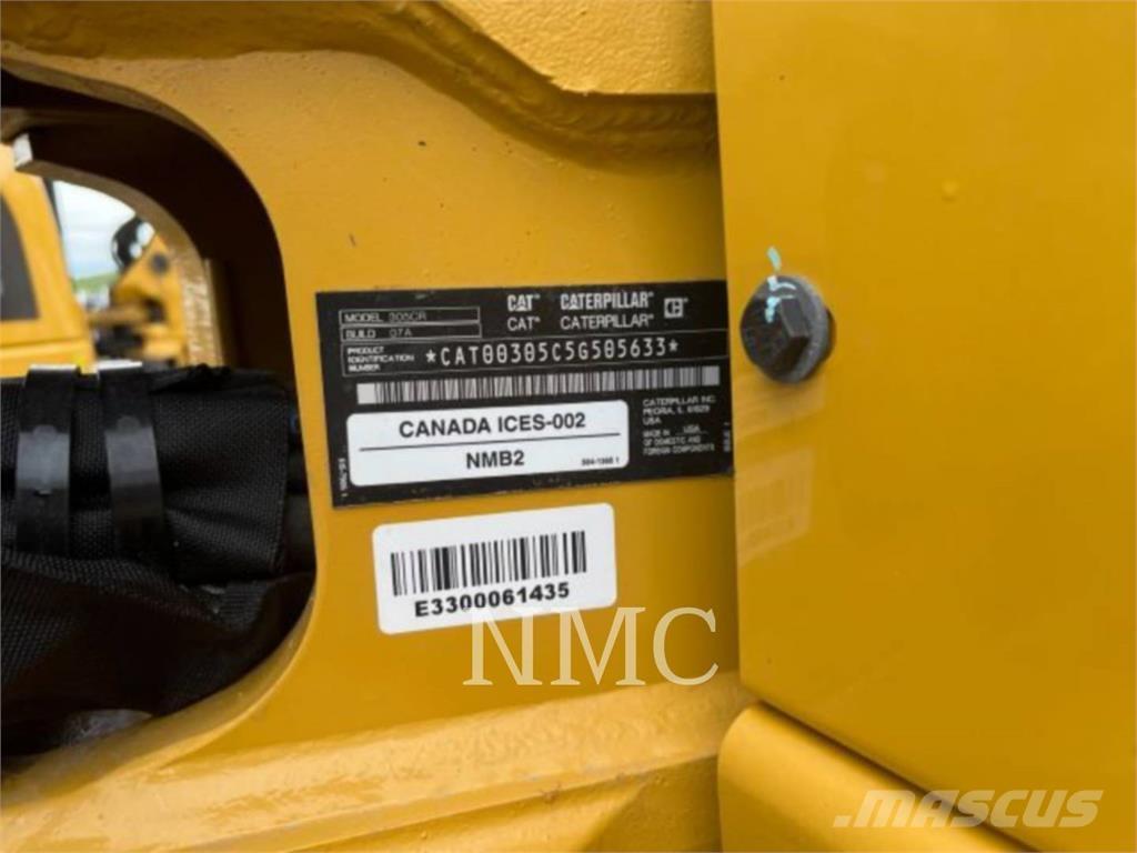 CAT 305-07CR Crawler excavators