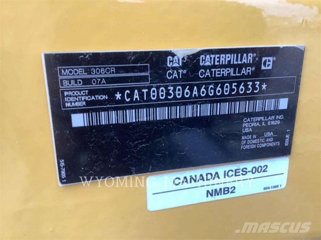 CAT 306 Crawler excavators