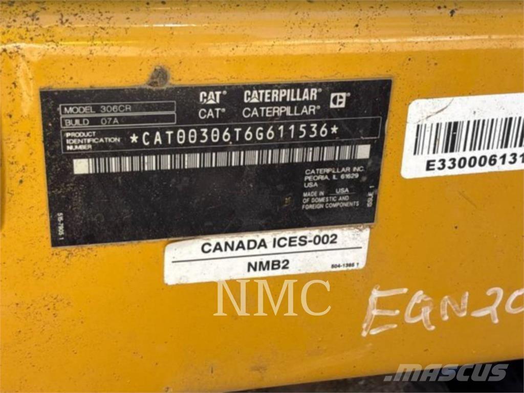 CAT 306-07CR Crawler excavators