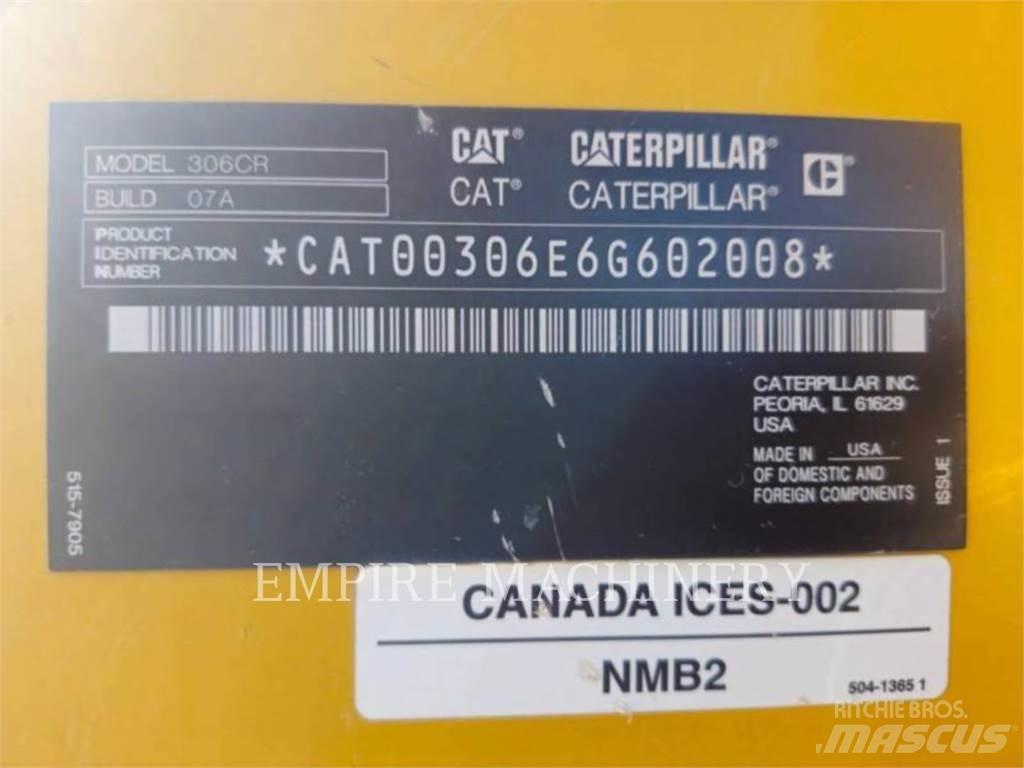 CAT 306 CR Crawler excavators