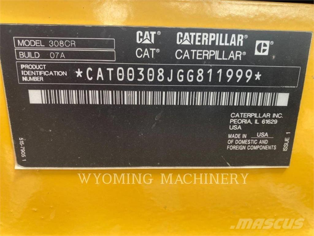 CAT 308 Crawler excavators