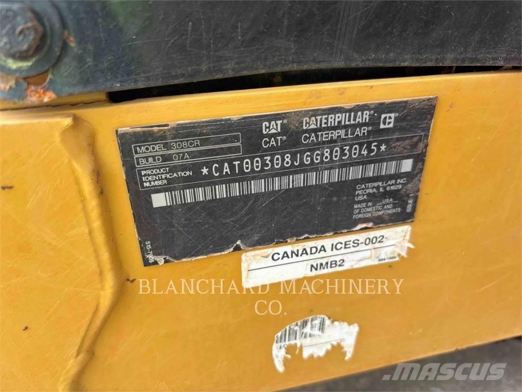 CAT 308CR Crawler excavators
